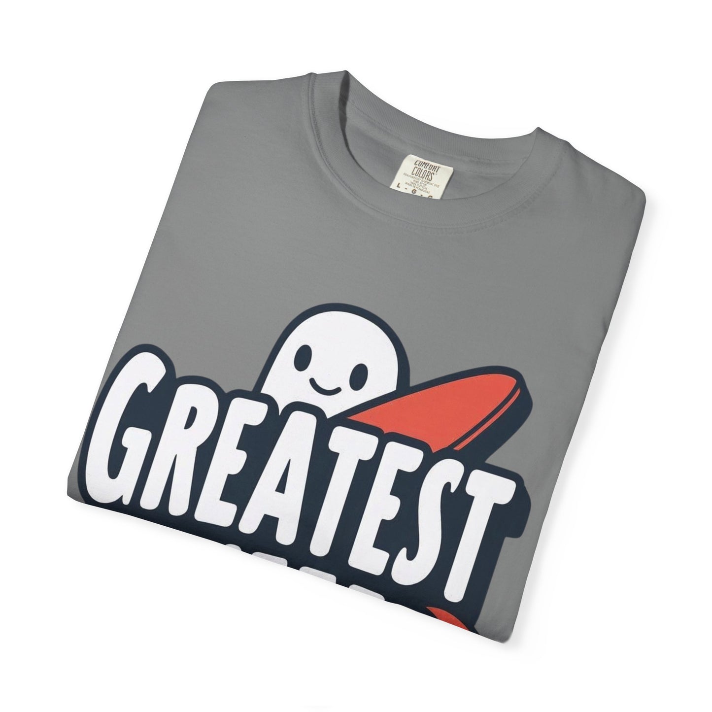 Ghostly Humor Unisex T-shirt - Greatest Dweeb Graphic Tee, Funny Gift, Casual Wear, Streetwear, Halloween Fashion