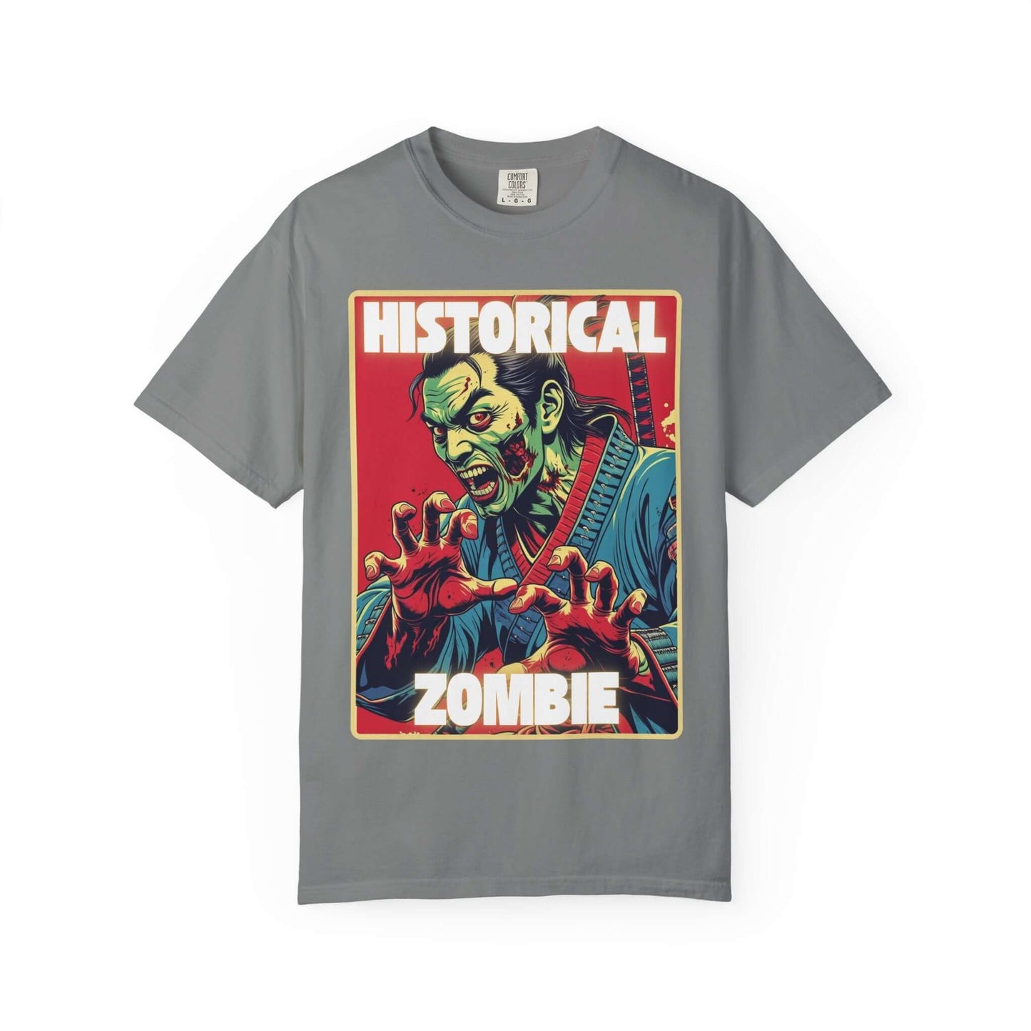 Samurai Zombie Historical Zombie T-Shirt for Halloween