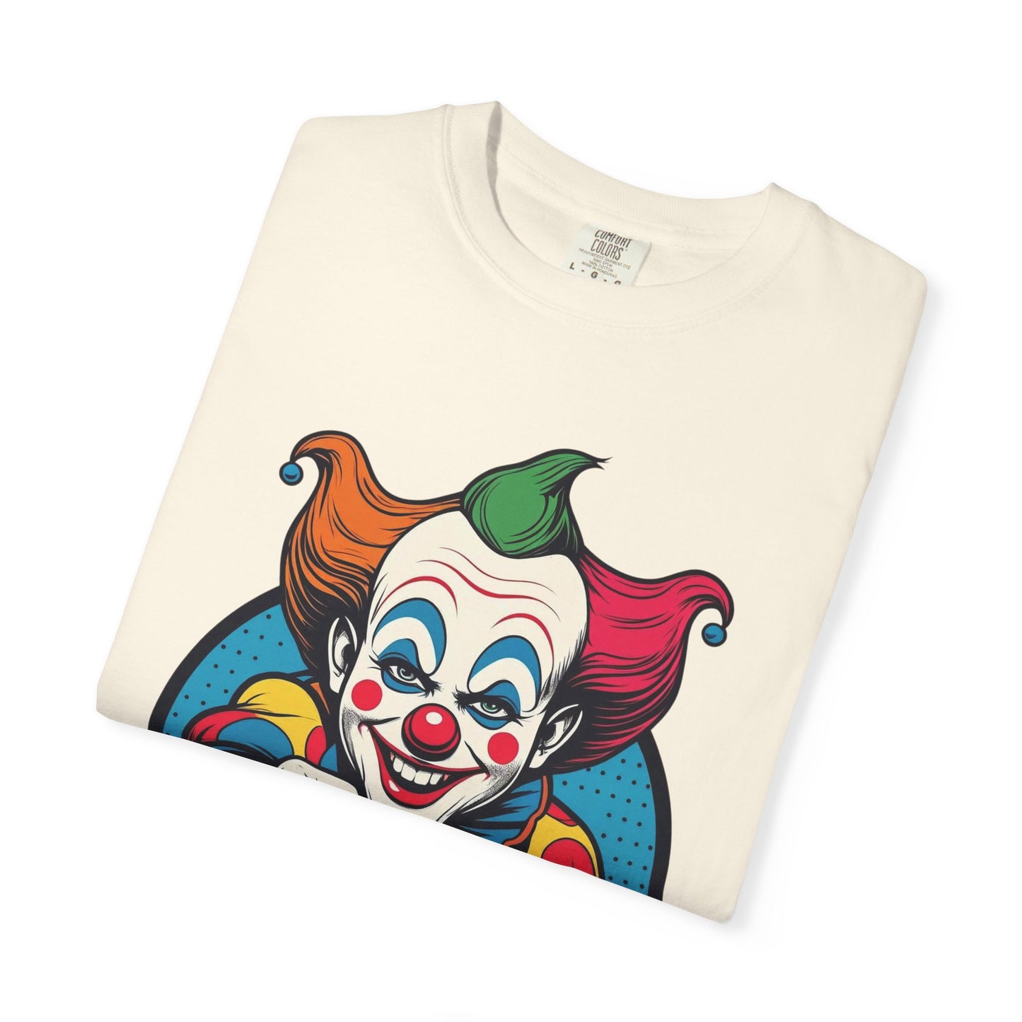 Clappy Clown Theme Park T-Shirt for Halloween