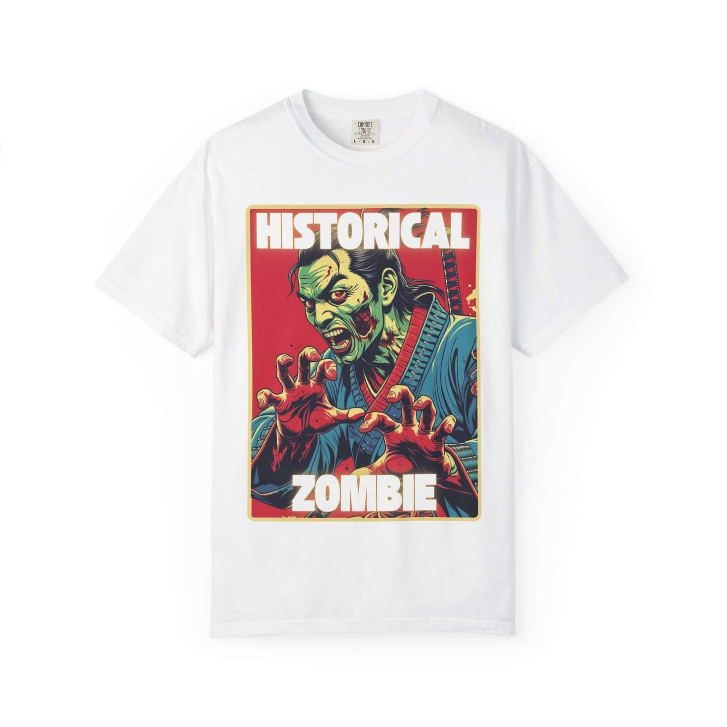 Samurai Zombie Historical Zombie T-Shirt for Halloween