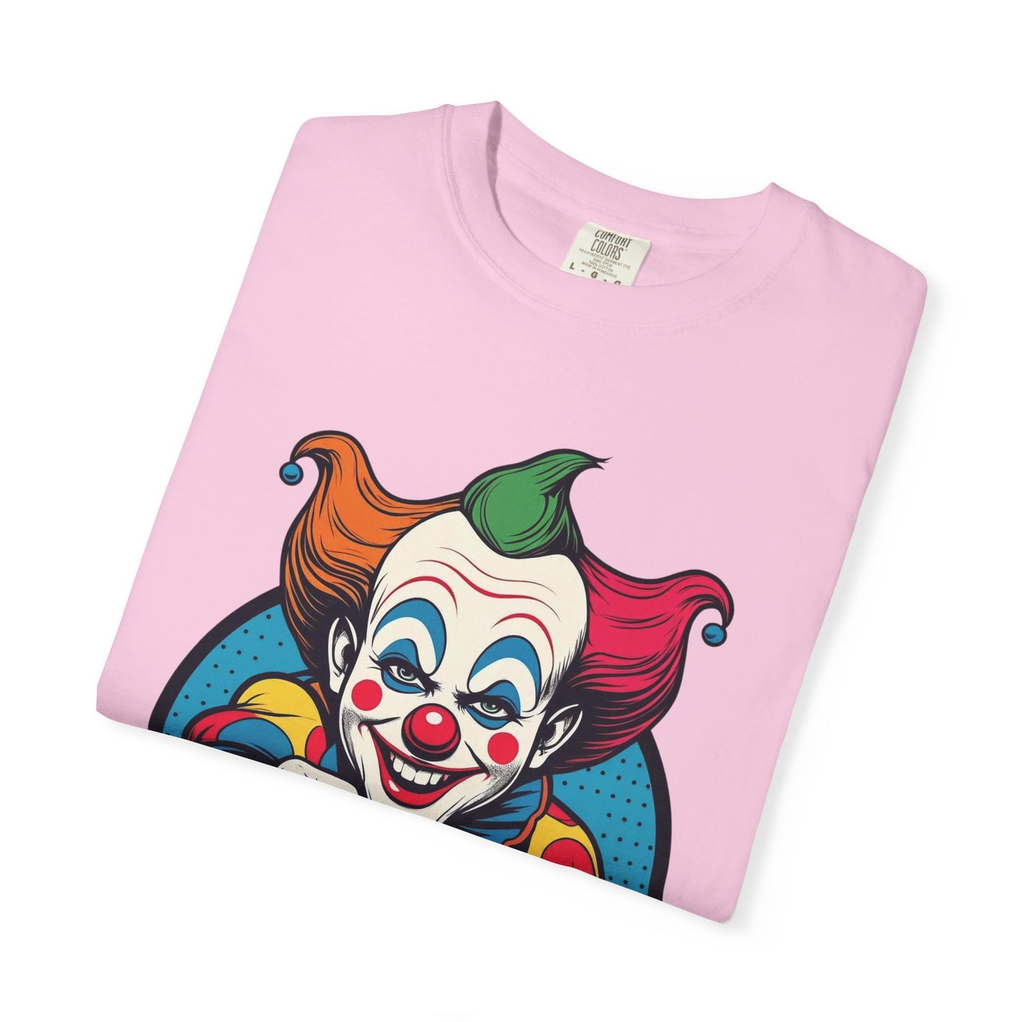 Clappy Clown Theme Park T-Shirt for Halloween