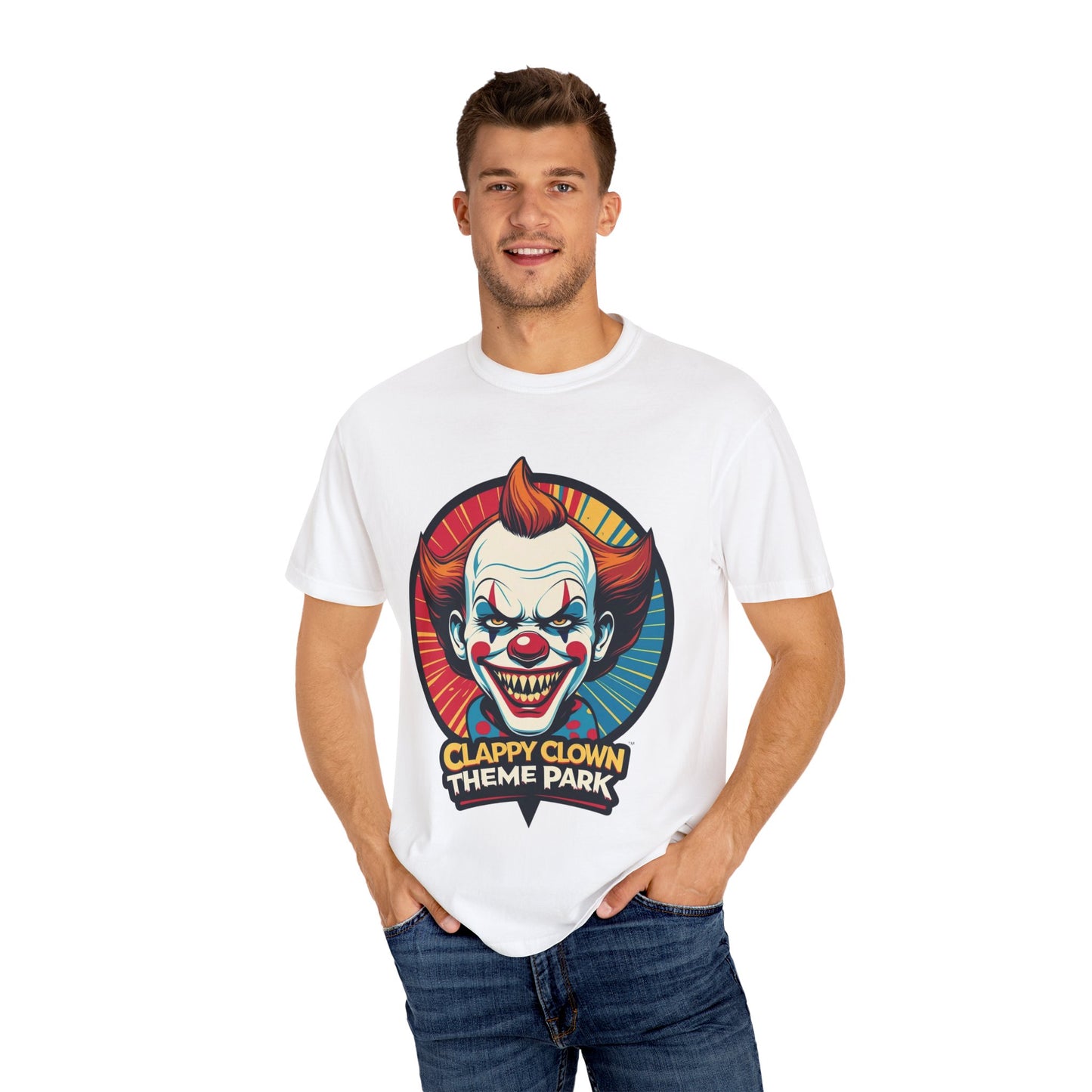 Clappy Clown T-shirt for Halloween