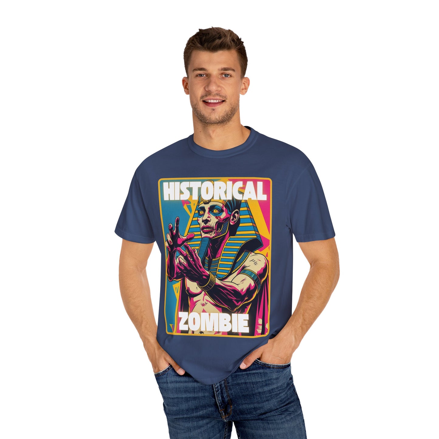 Pharaoh Zombie Historical T-Shirt for Halloween