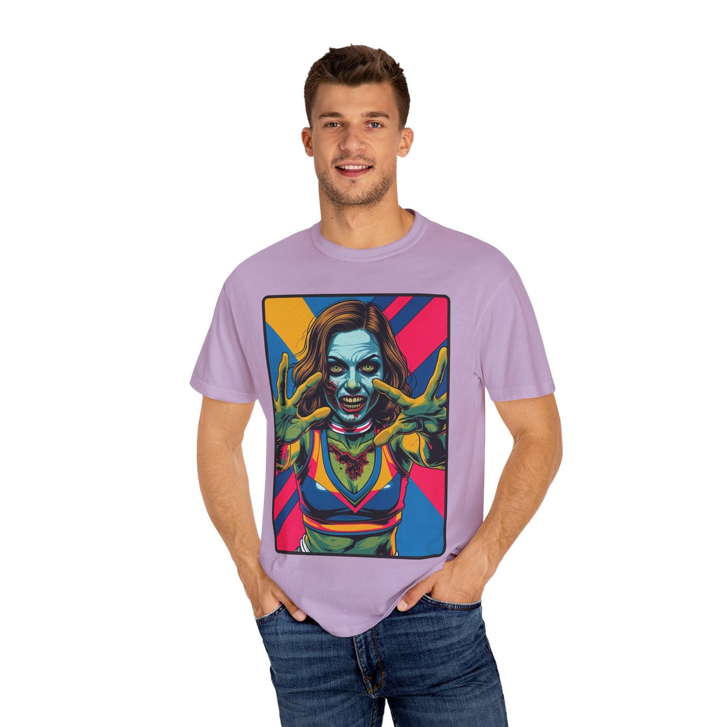 Cheerleader Zombie Halloween T-Shirt
