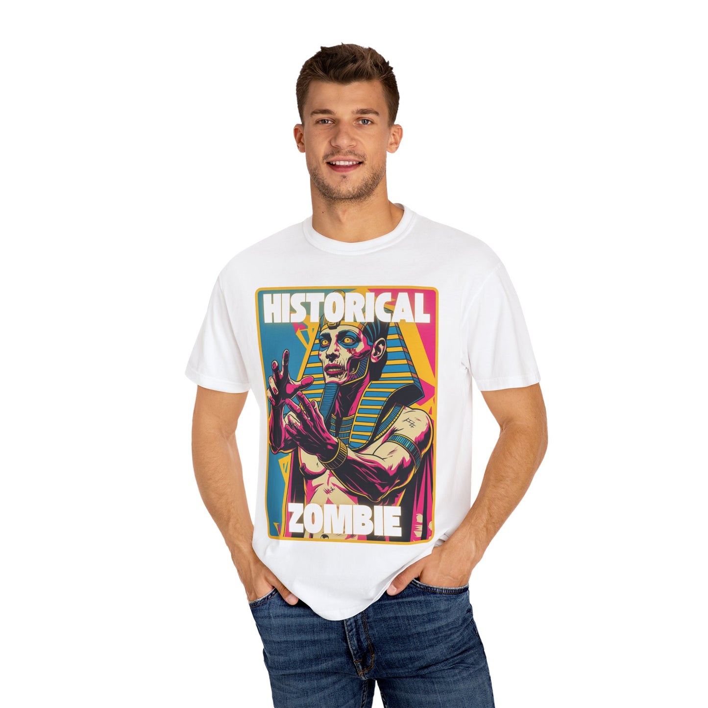 Pharaoh Zombie Historical T-Shirt for Halloween