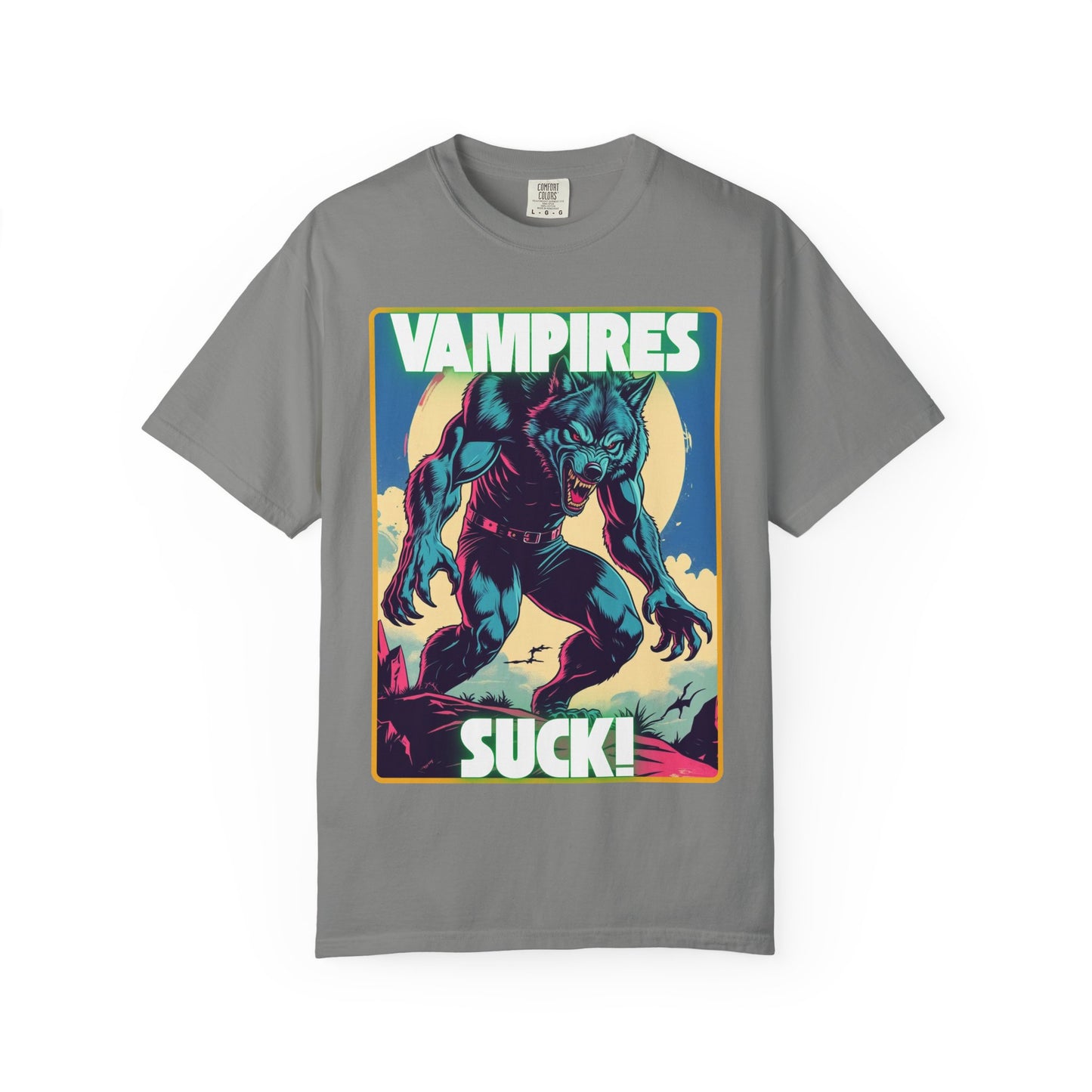 Werewolf Howling Unisex T-shirt for Halloween