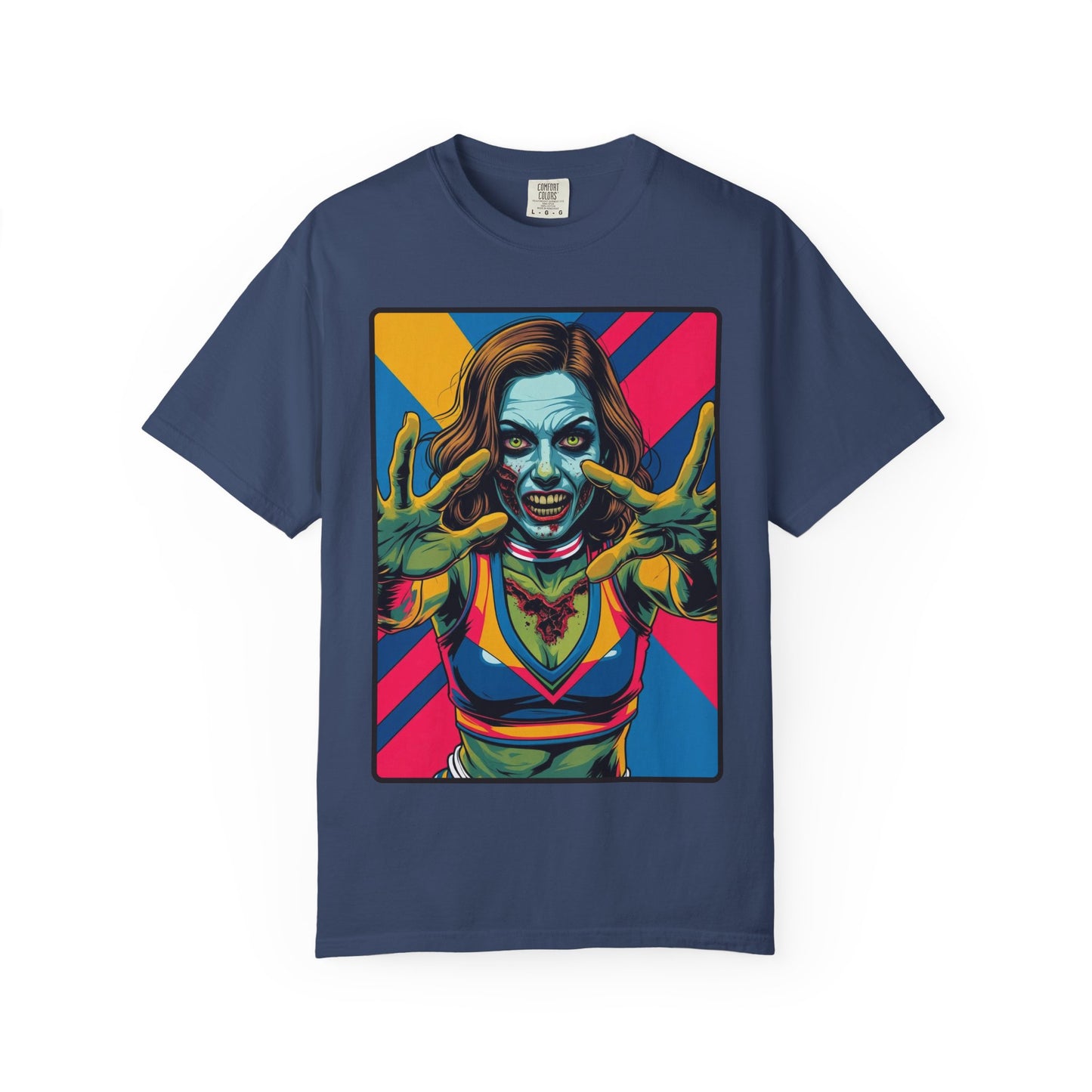 Cheerleader Zombie Halloween T-Shirt