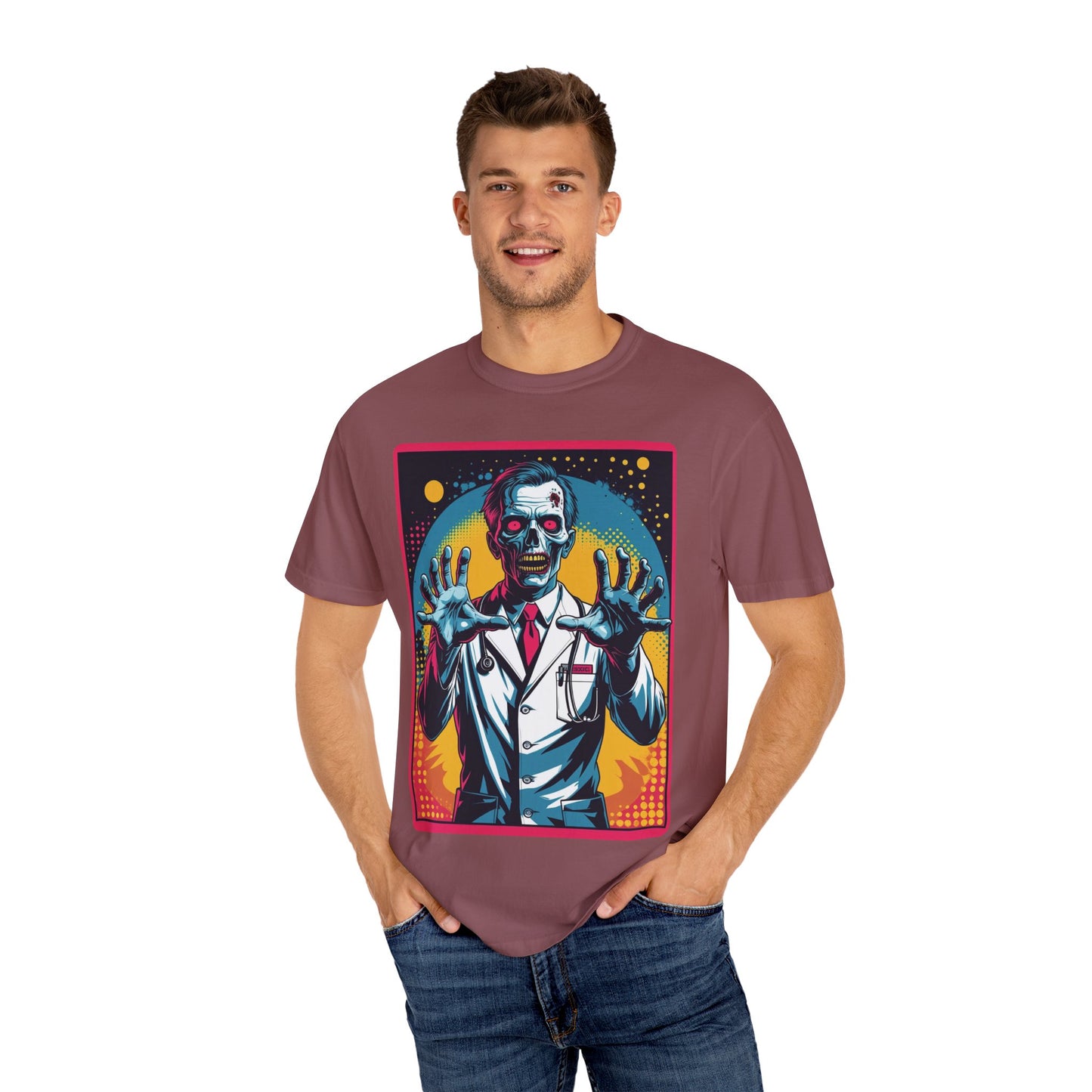 Doctor Zombie Halloween T-Shirt - Unisex