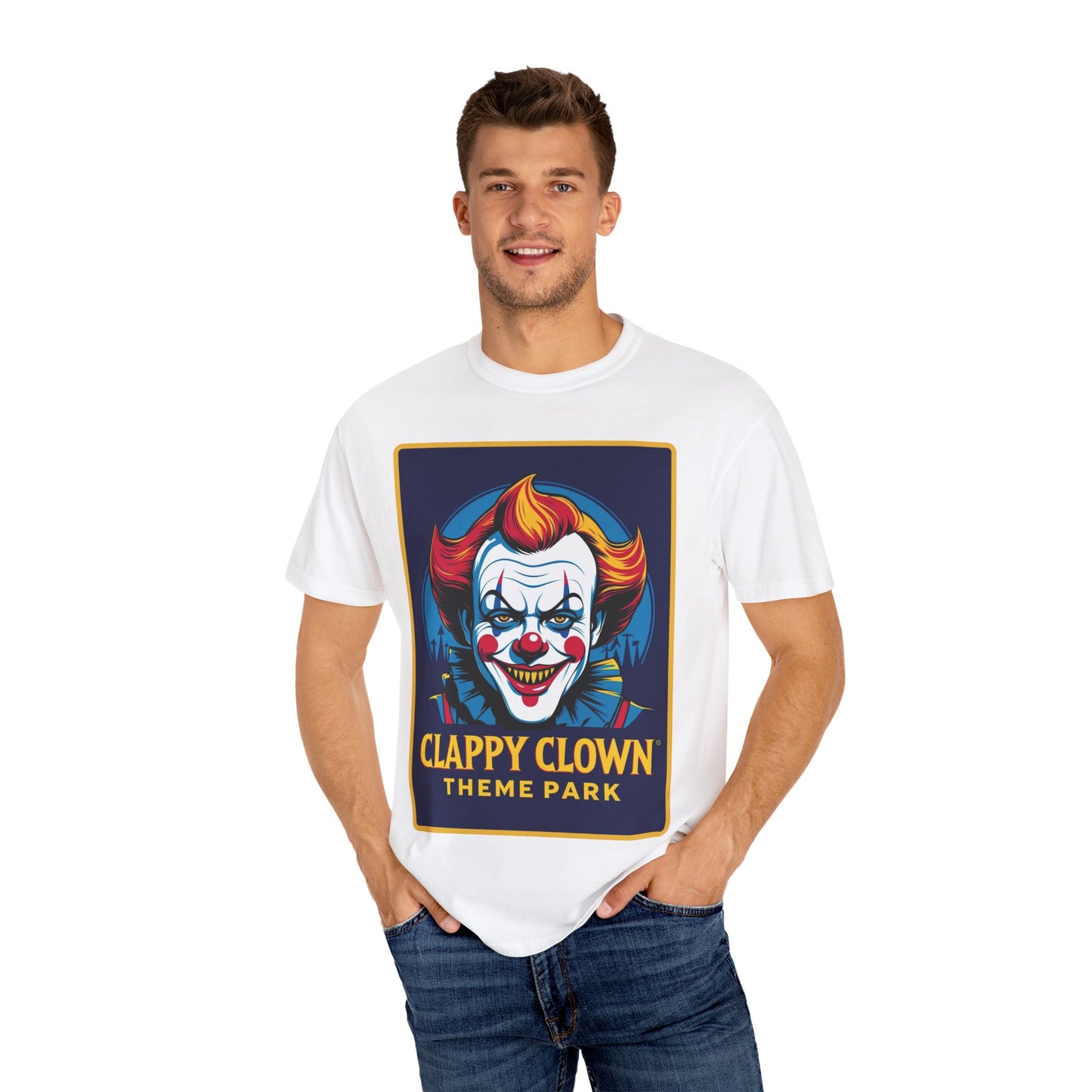 Clappy Clown T-Shirt for Halloween