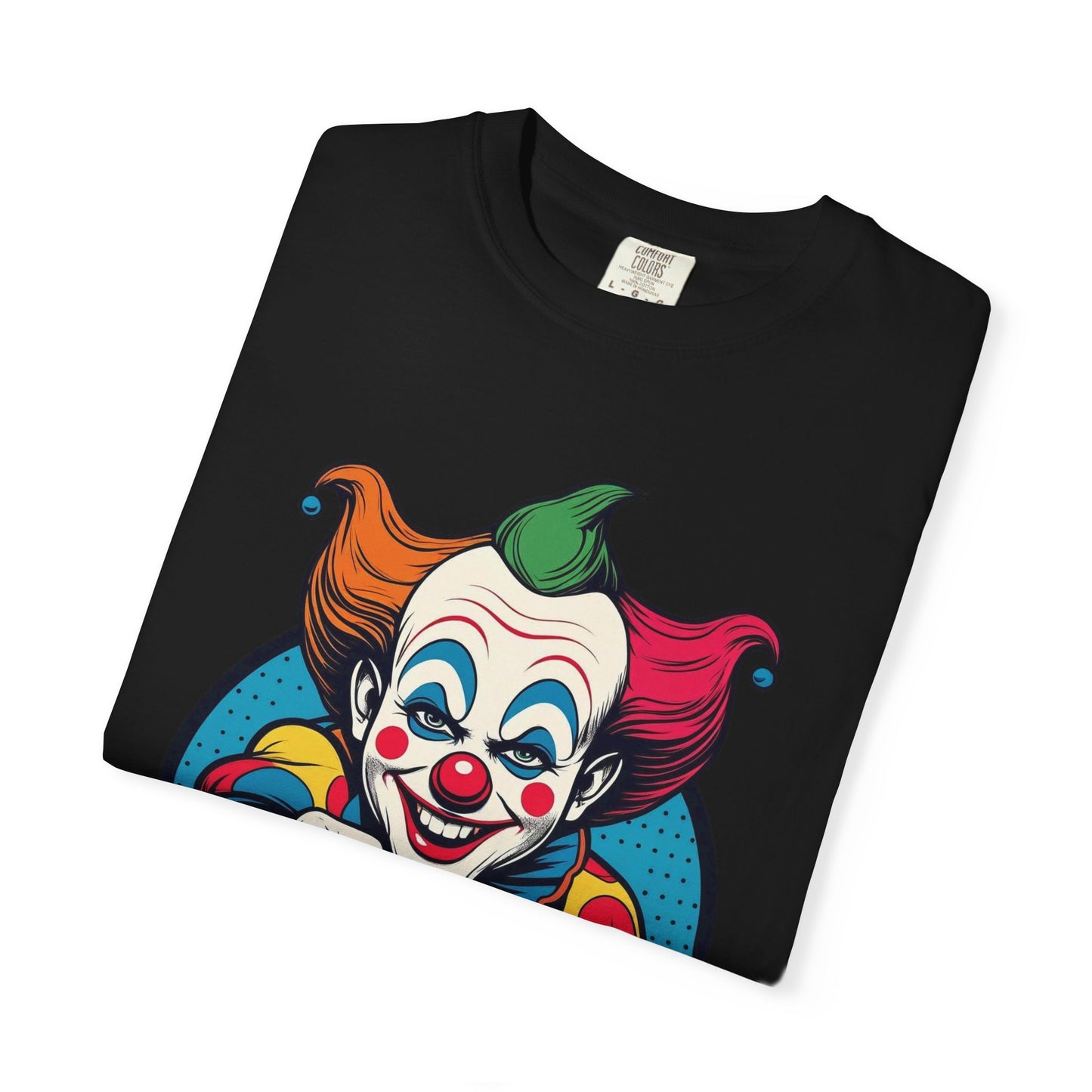 Clappy Clown Theme Park T-Shirt for Halloween