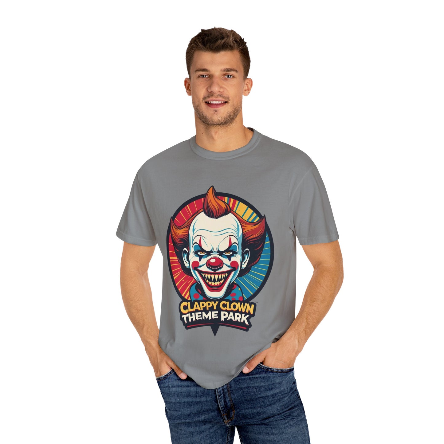 Clappy Clown T-shirt for Halloween