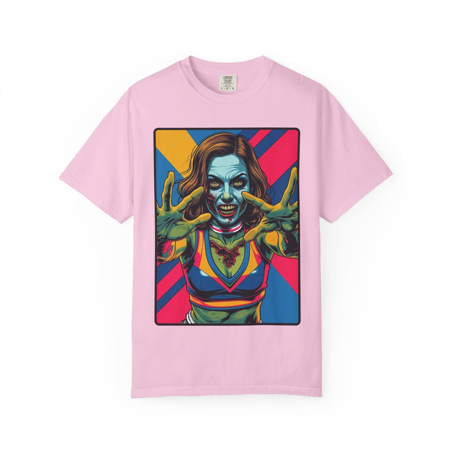 Cheerleader Zombie Halloween T-Shirt