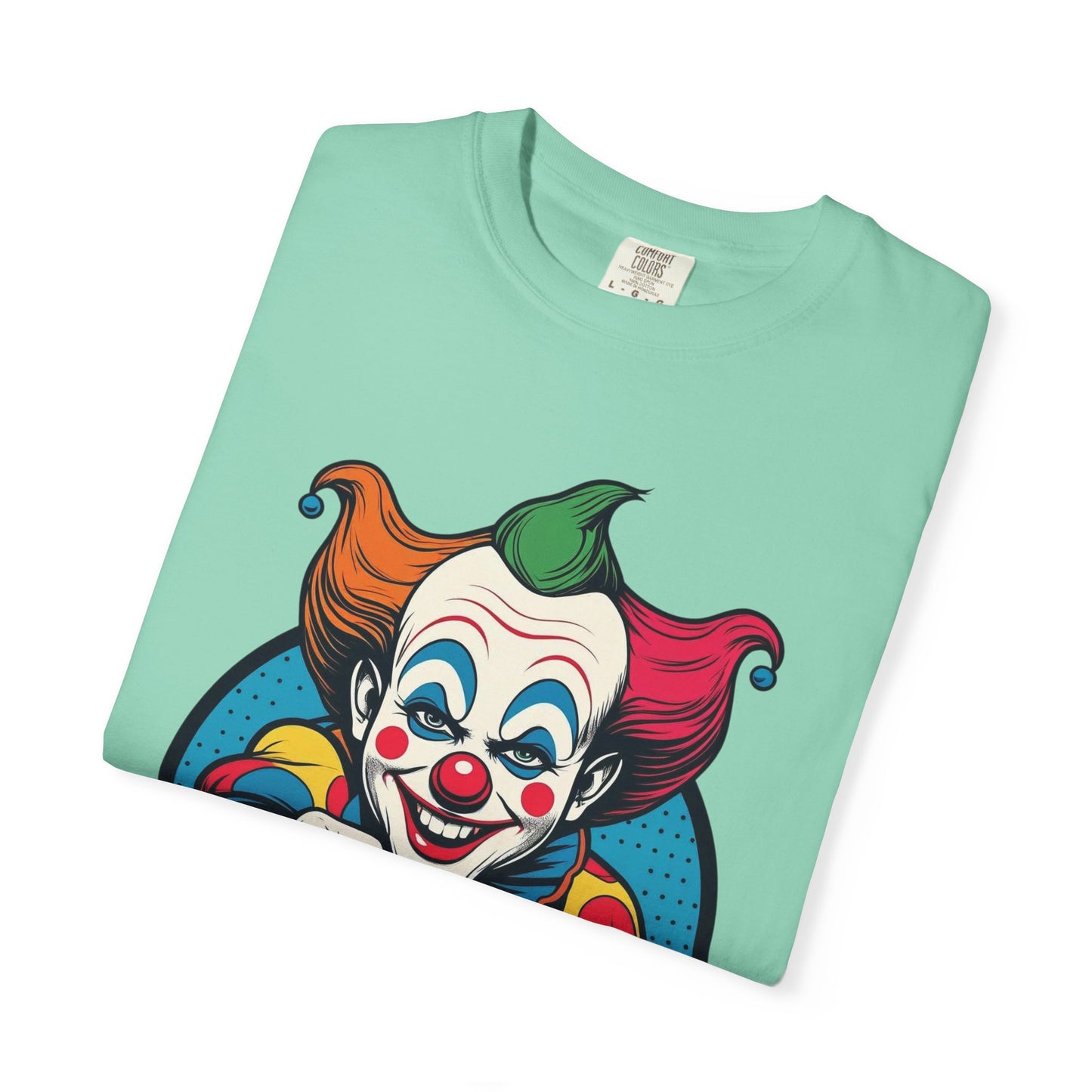 Clappy Clown Theme Park T-Shirt for Halloween