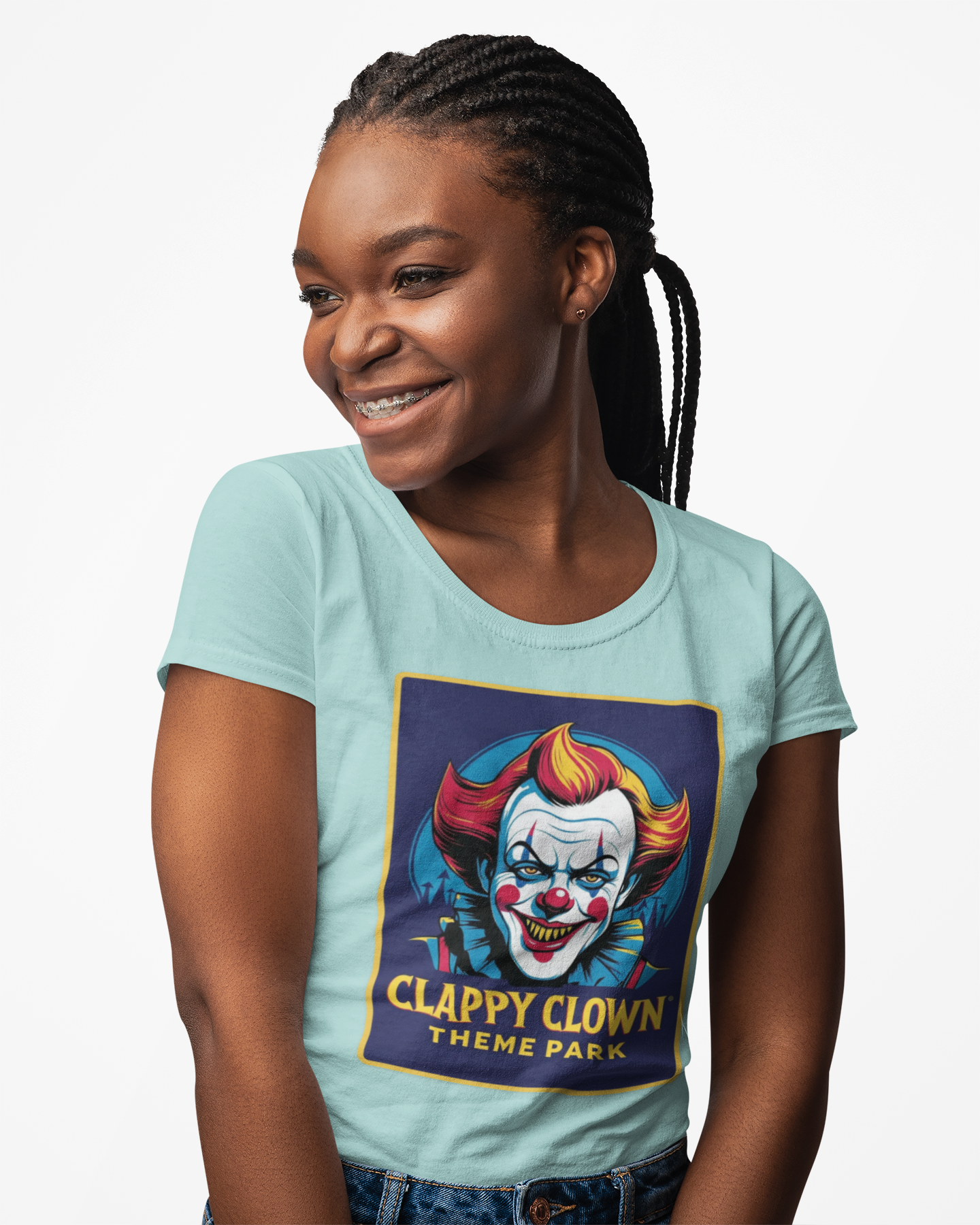 Clappy Clown T-Shirt for Halloween