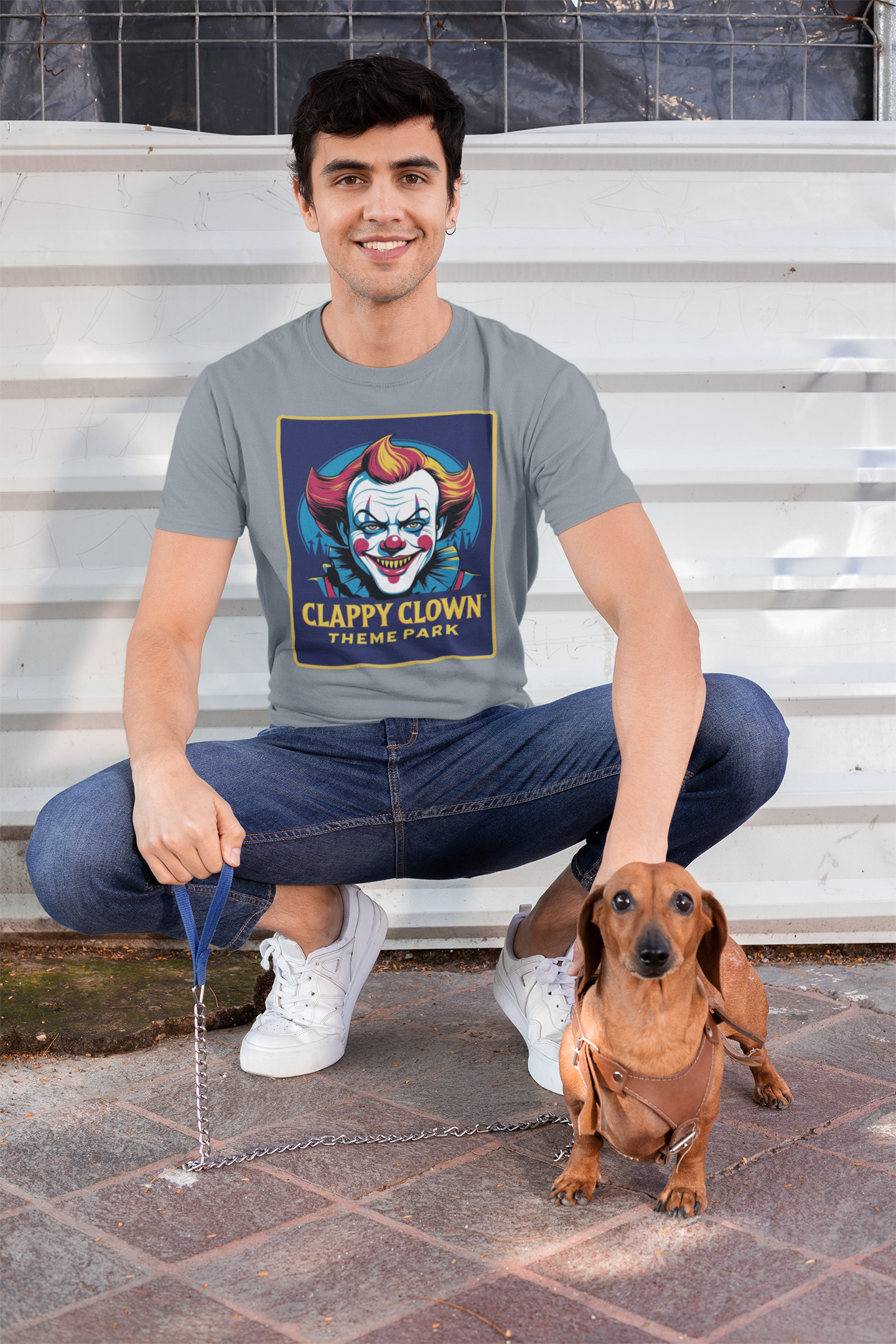 Clappy Clown T-Shirt for Halloween