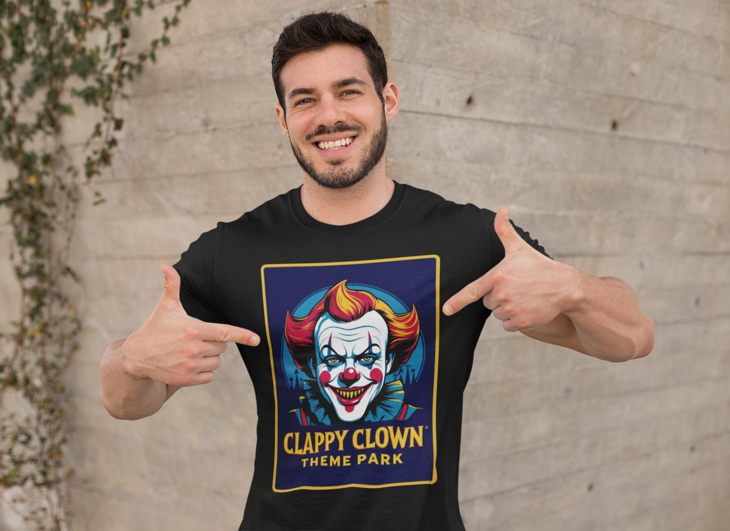 Clappy Clown T-Shirt for Halloween