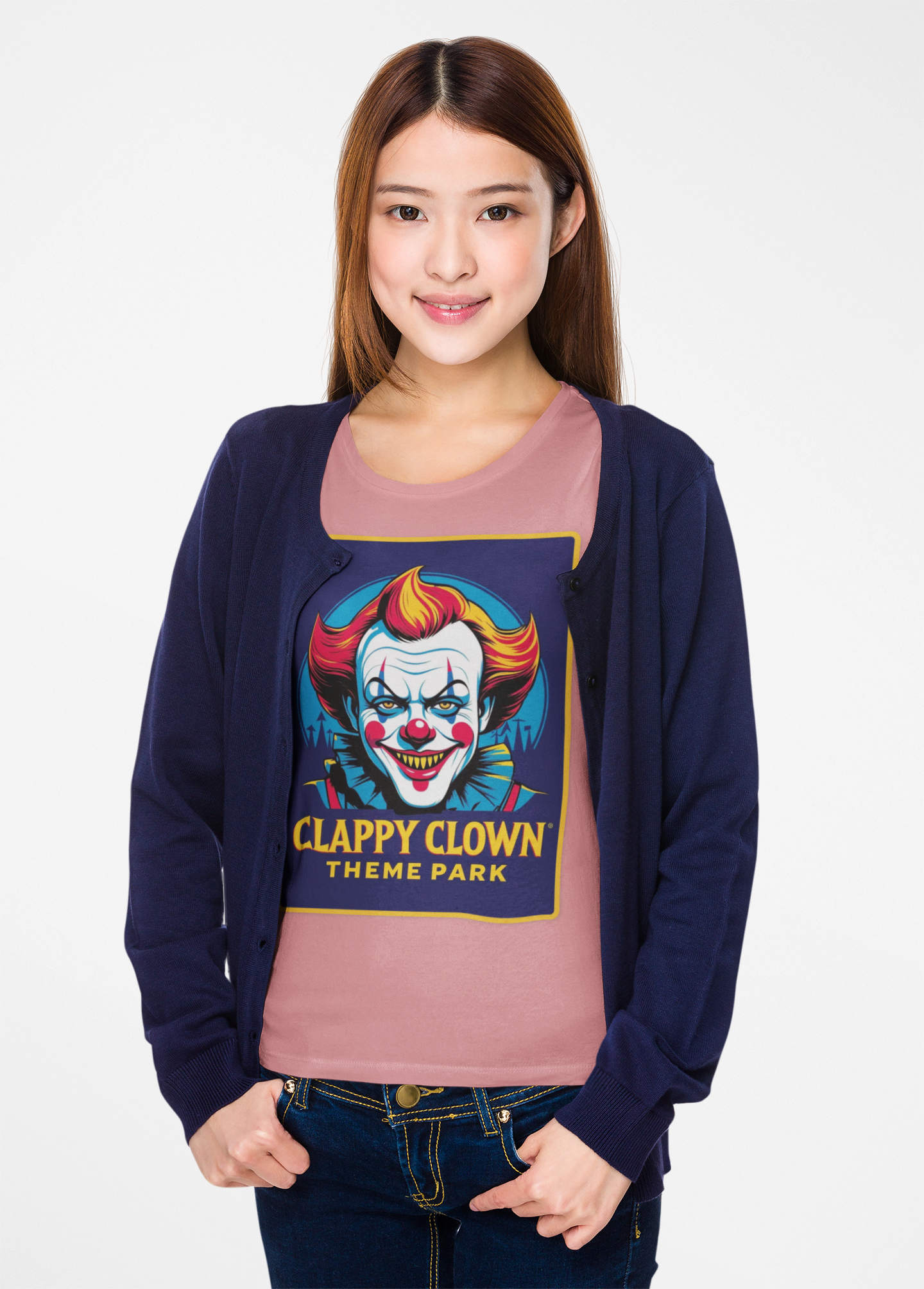 Clappy Clown T-Shirt for Halloween
