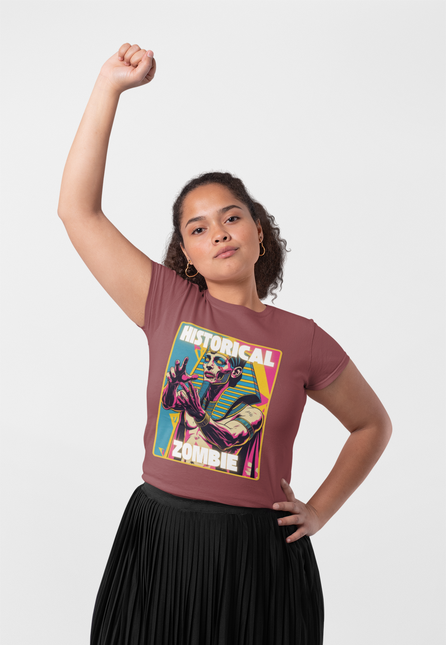 Pharaoh Zombie Historical T-Shirt for Halloween