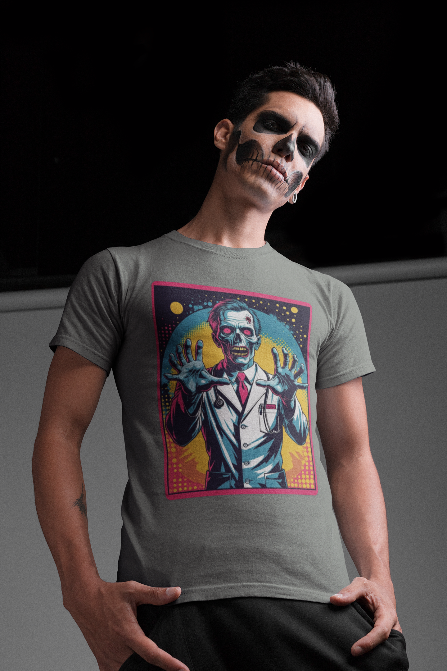 Doctor Zombie Halloween T-Shirt - Unisex
