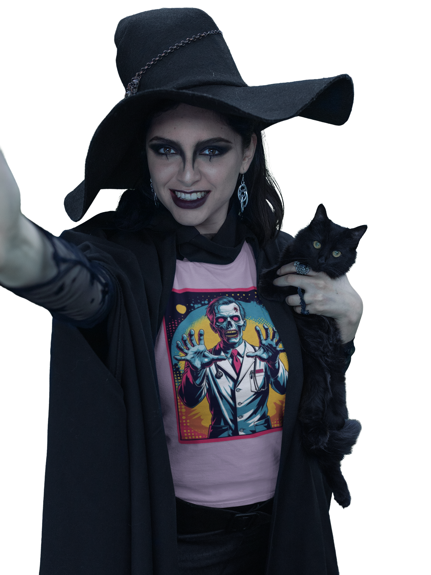 Doctor Zombie Halloween T-Shirt - Unisex