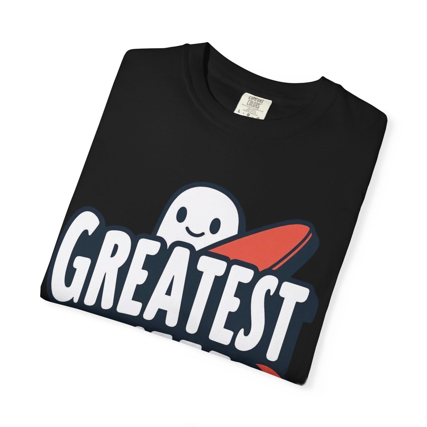 Ghostly Humor Unisex T-shirt - Greatest Dweeb Graphic Tee, Funny Gift, Casual Wear, Streetwear, Halloween Fashion