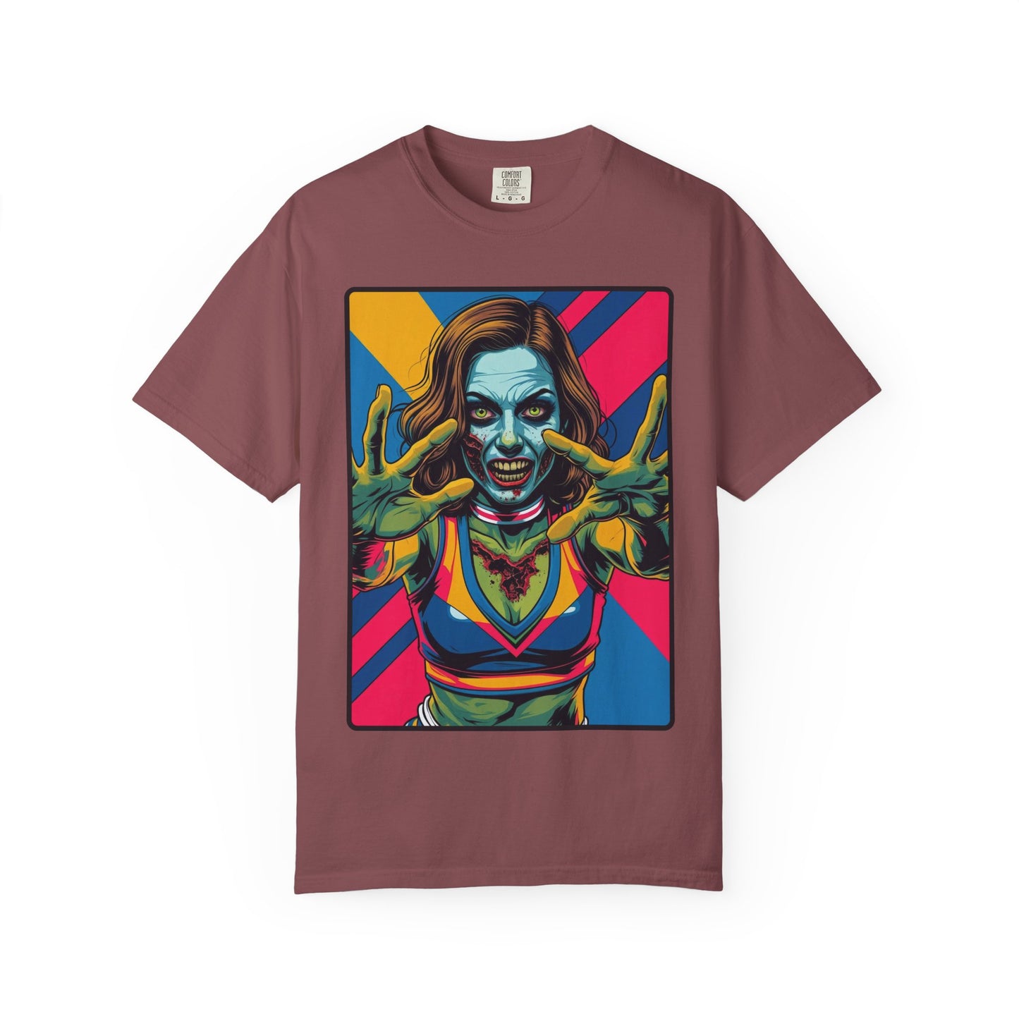 Cheerleader Zombie Halloween T-Shirt