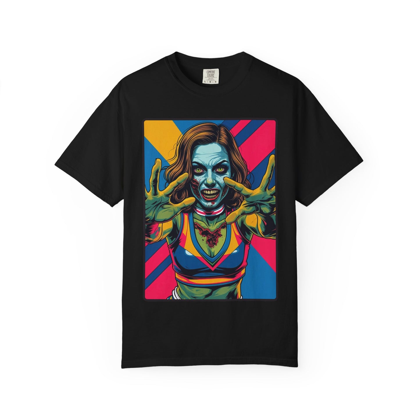 Cheerleader Zombie Halloween T-Shirt