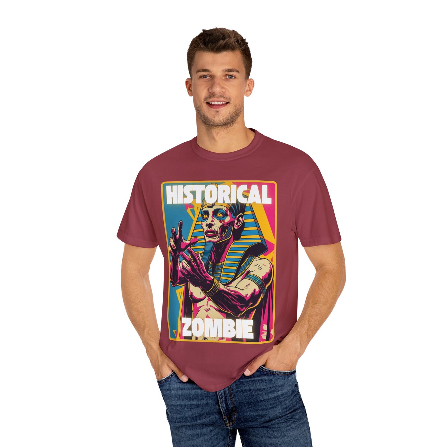 Pharaoh Zombie Historical T-Shirt for Halloween