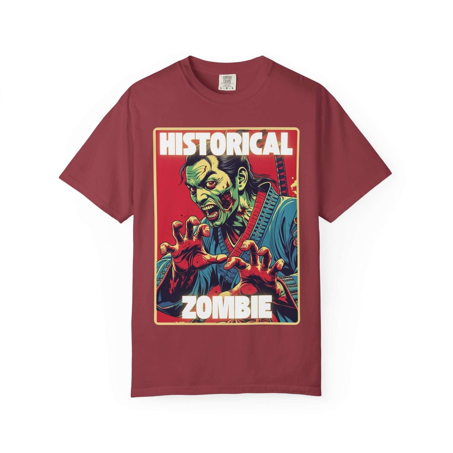 Samurai Zombie Historical Zombie T-Shirt for Halloween