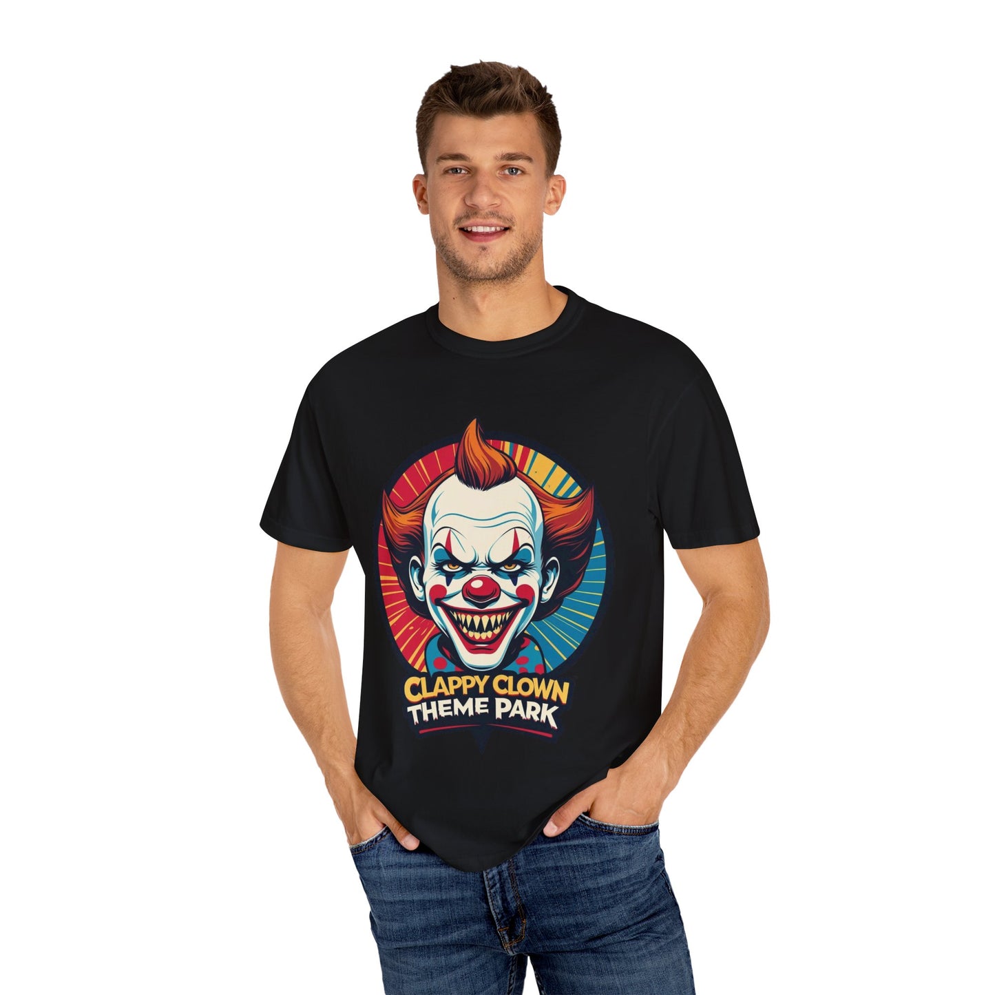 Clappy Clown T-shirt for Halloween