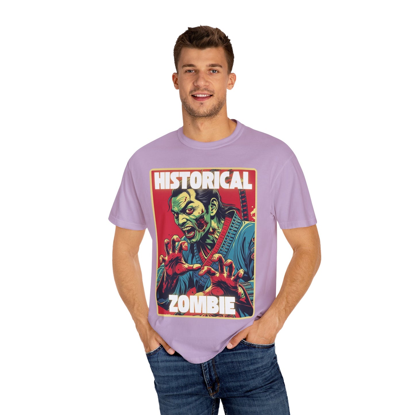 Samurai Zombie Historical Zombie T-Shirt for Halloween