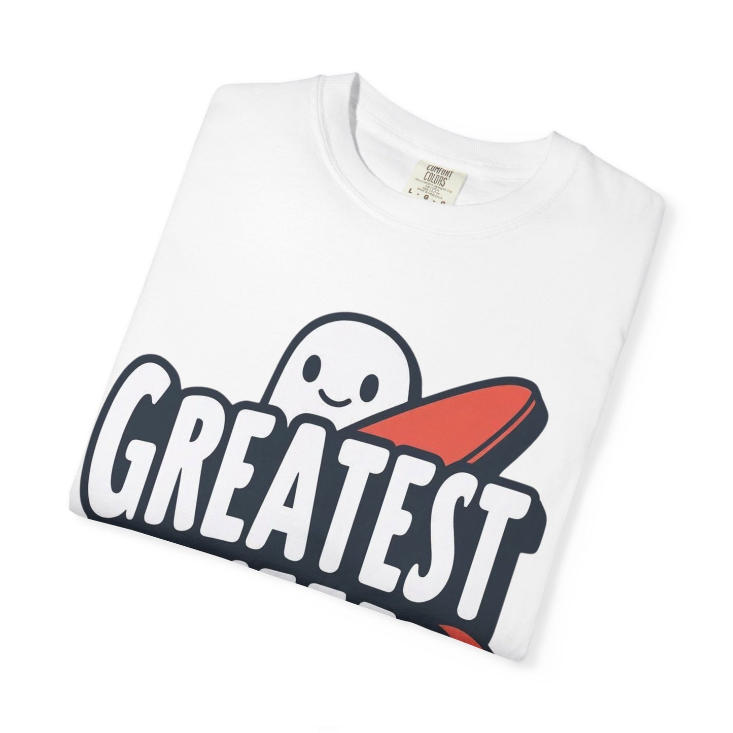 Ghostly Humor Unisex T-shirt - Greatest Dweeb Graphic Tee, Funny Gift, Casual Wear, Streetwear, Halloween Fashion
