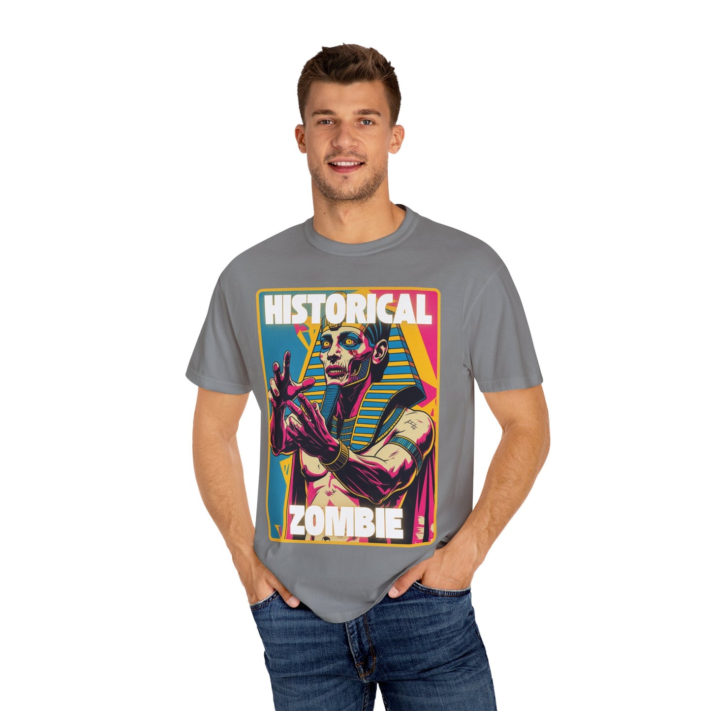 Pharaoh Zombie Historical T-Shirt for Halloween