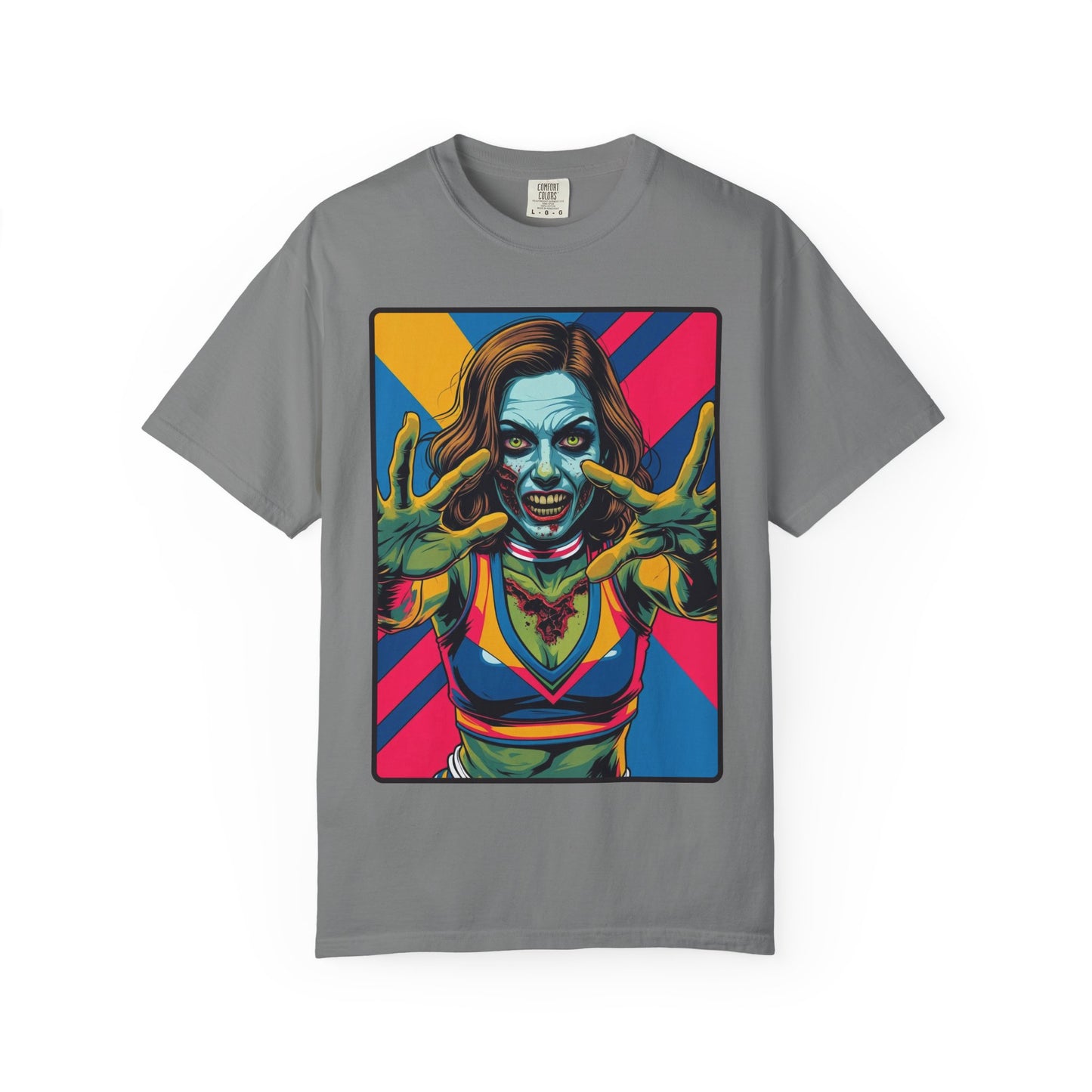 Cheerleader Zombie Halloween T-Shirt