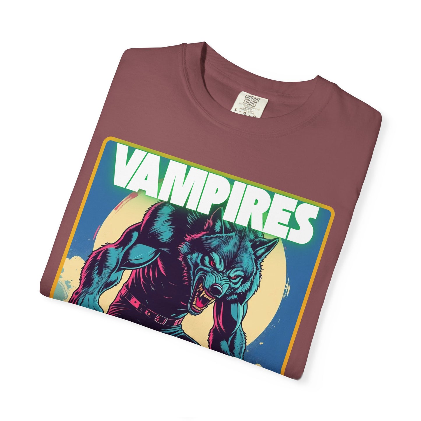 Werewolf Howling Unisex T-shirt for Halloween