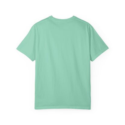 Humorous Women's T-Shirt - Ex-Wife Material Unisex Garment-Dyed