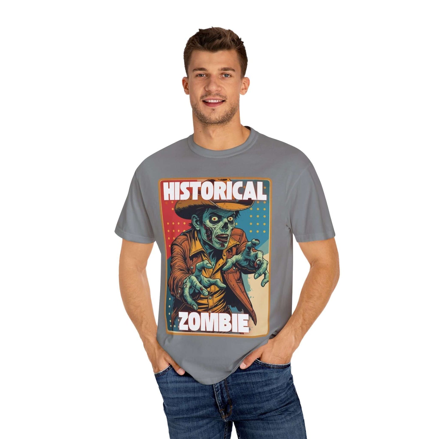 Cowboy Zombie Historical T-Shirt for Halloween
