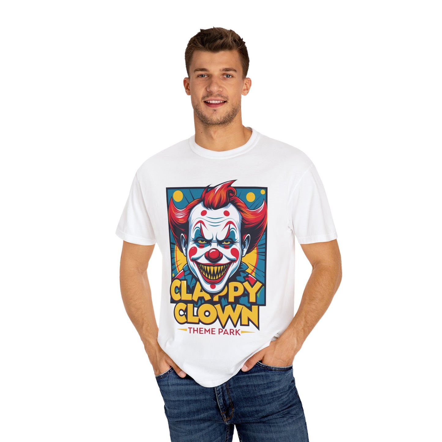Clappy Clown T-Shirt for Halloween