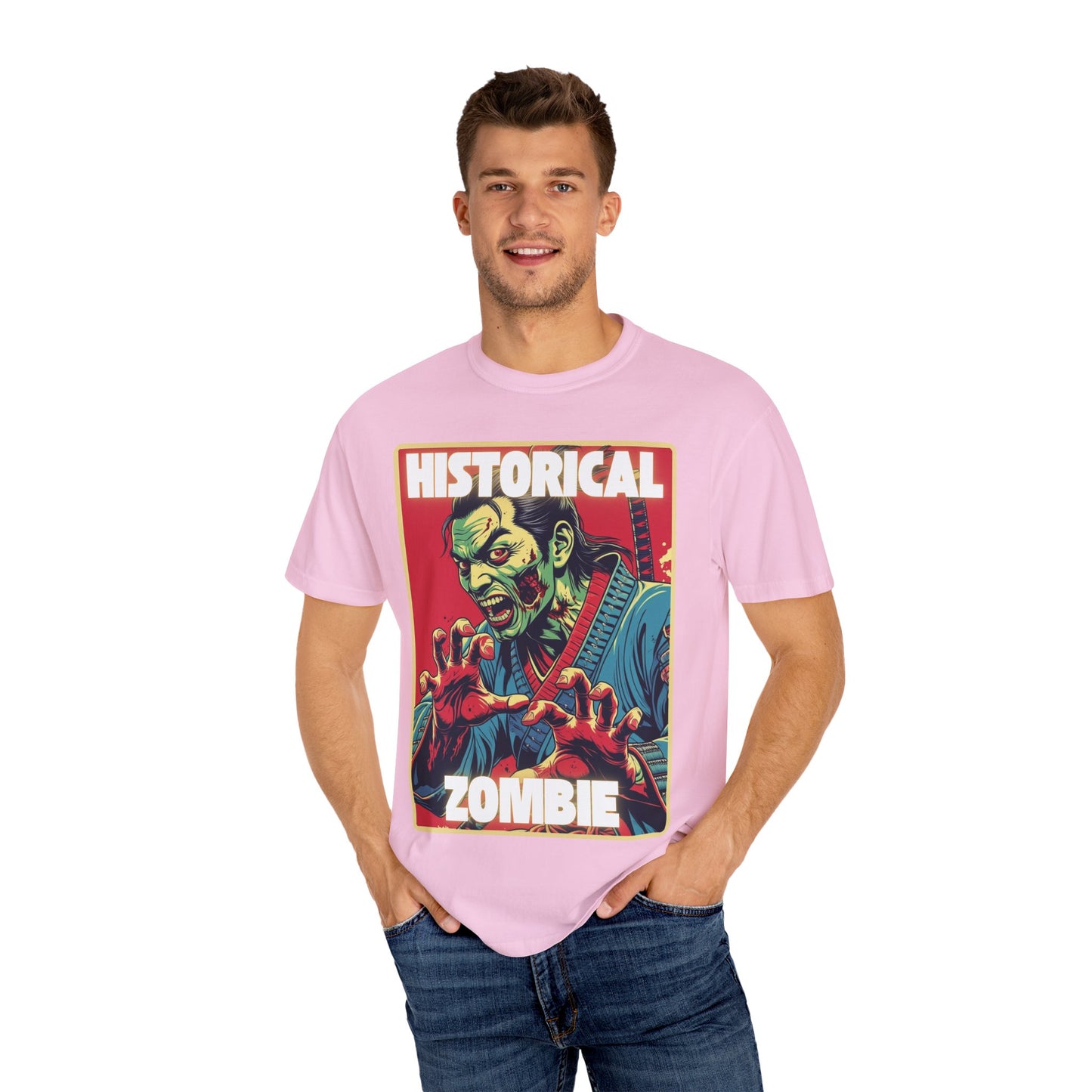 Samurai Zombie Historical Zombie T-Shirt for Halloween