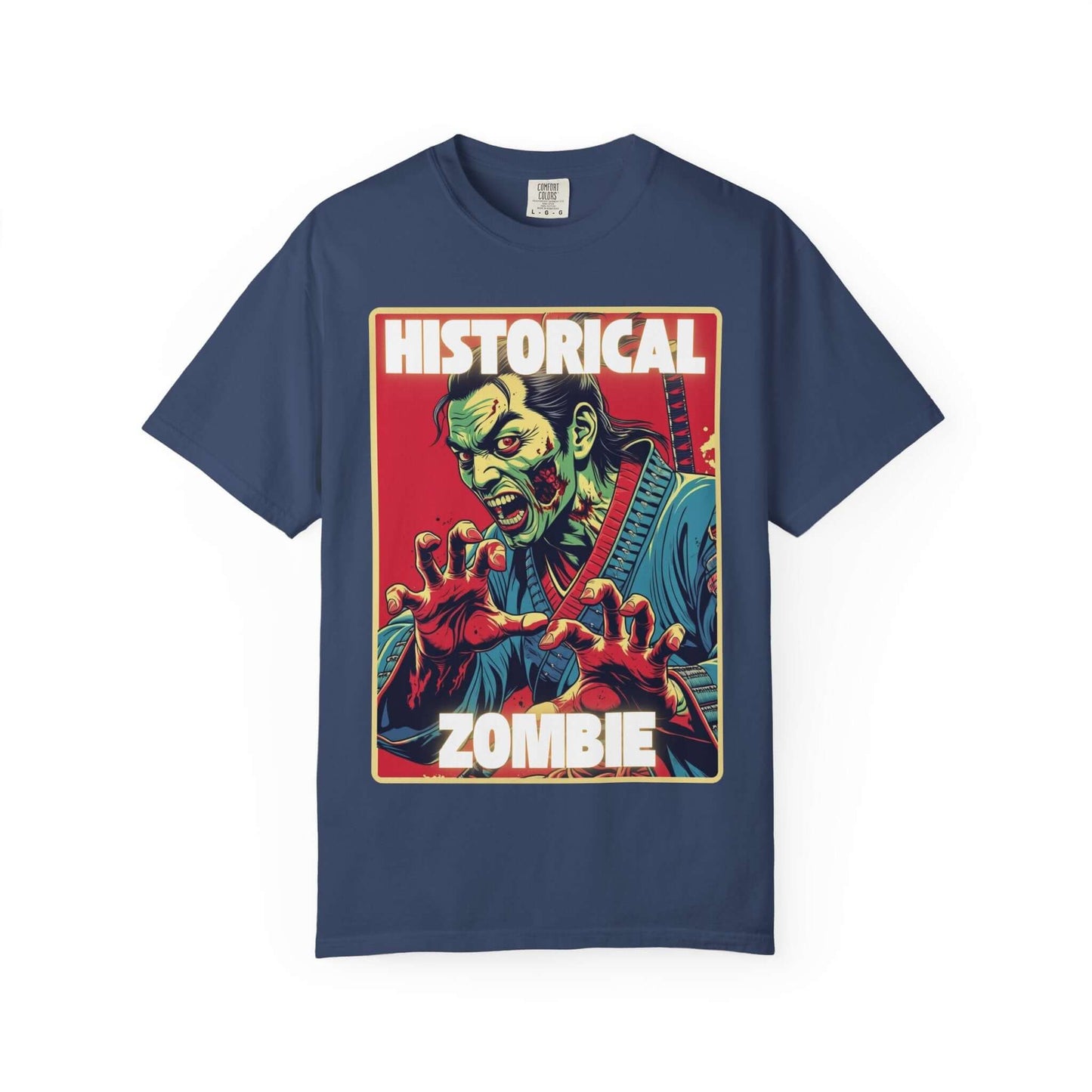 Samurai Zombie Historical Zombie T-Shirt for Halloween