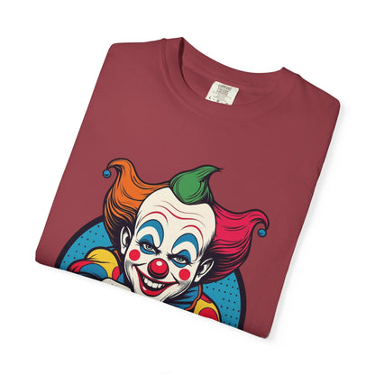 Clappy Clown Theme Park T-Shirt for Halloween