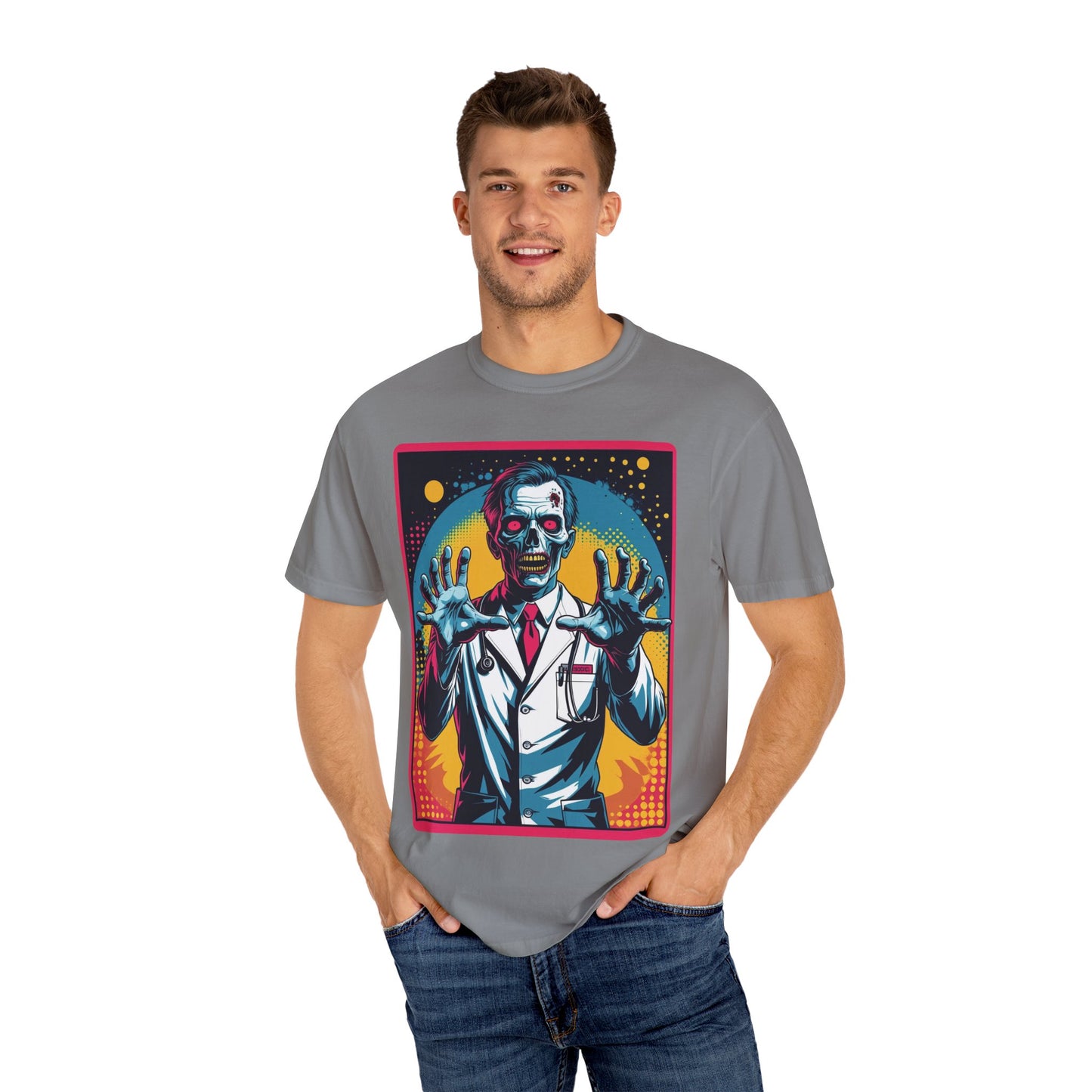 Doctor Zombie Halloween T-Shirt - Unisex