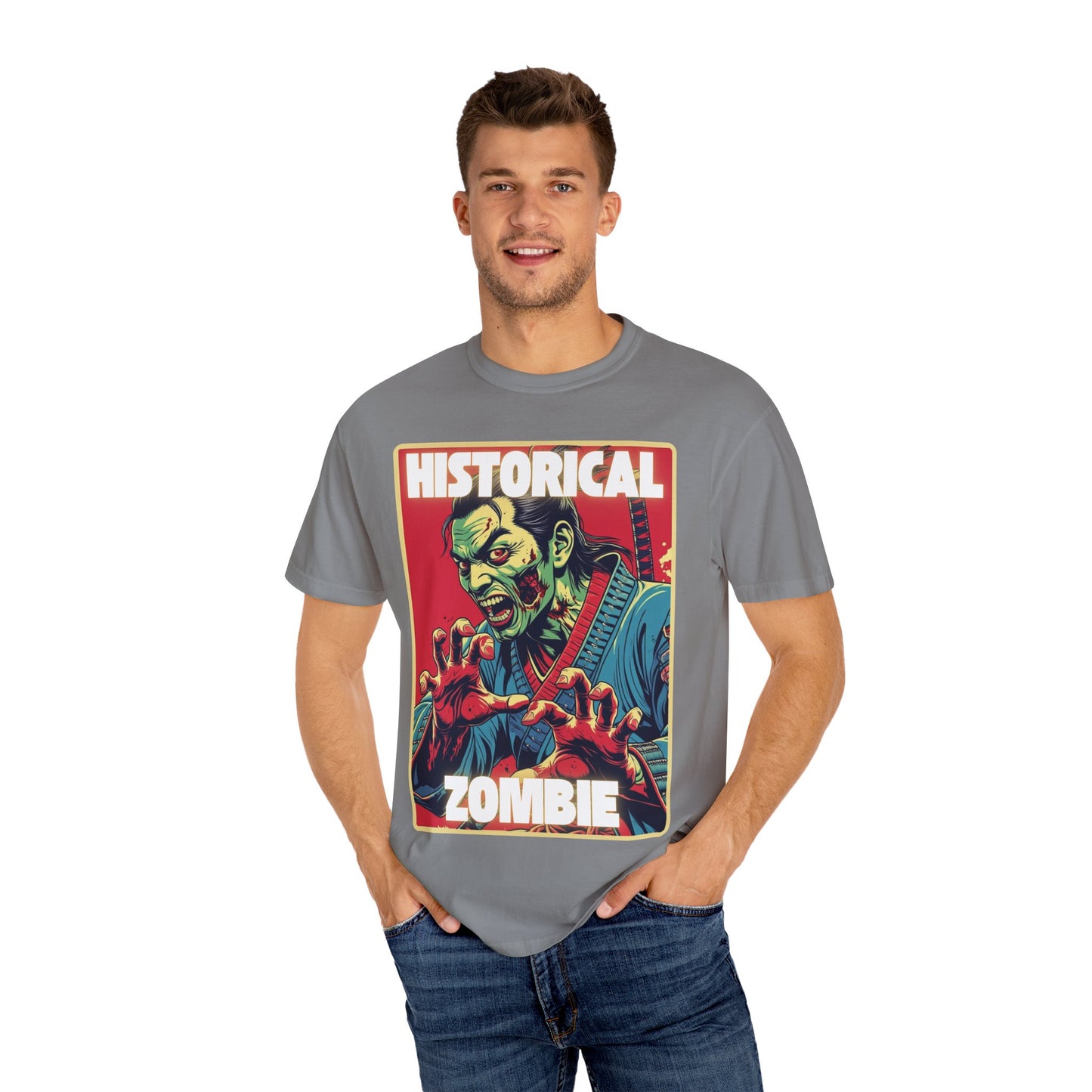 Samurai Zombie Historical Zombie T-Shirt for Halloween