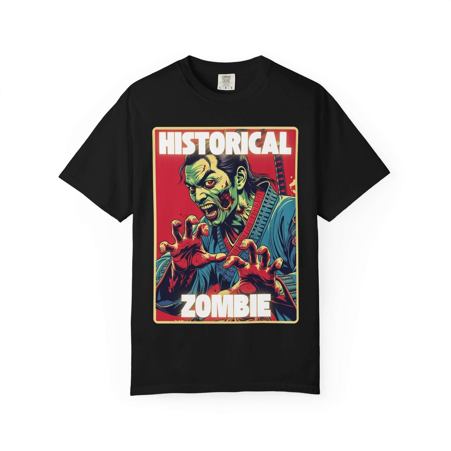 Samurai Zombie Historical Zombie T-Shirt for Halloween