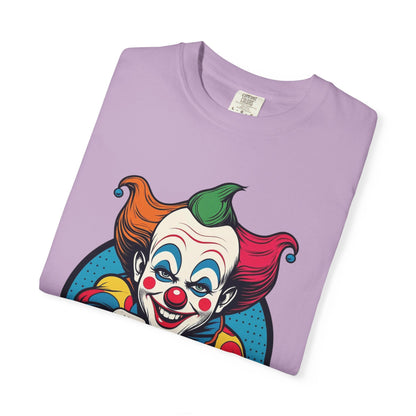 Clappy Clown Theme Park T-Shirt for Halloween
