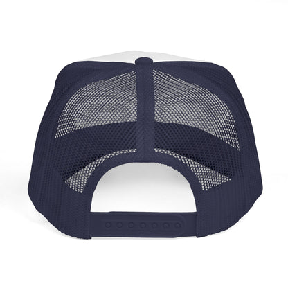 Vintage Sports Car Sunset Trucker Hat – Retro Beach Drive Mesh Cap