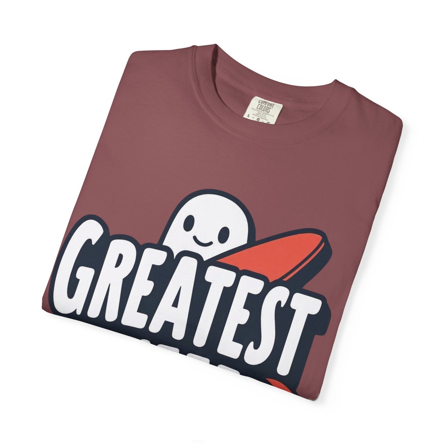 Ghostly Humor Unisex T-shirt - Greatest Dweeb Graphic Tee, Funny Gift, Casual Wear, Streetwear, Halloween Fashion