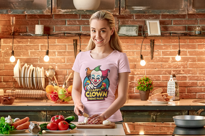 Clappy Clown Theme Park T-Shirt for Halloween