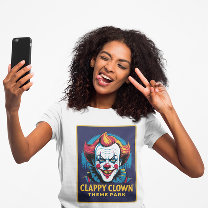 Clappy Clown T-Shirt for Halloween