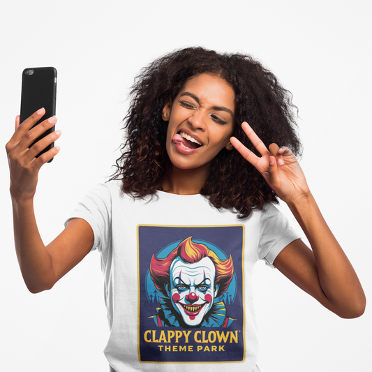 Clappy Clown T-Shirt for Halloween